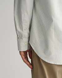 Camicia Oxford a righe Banker regular fit