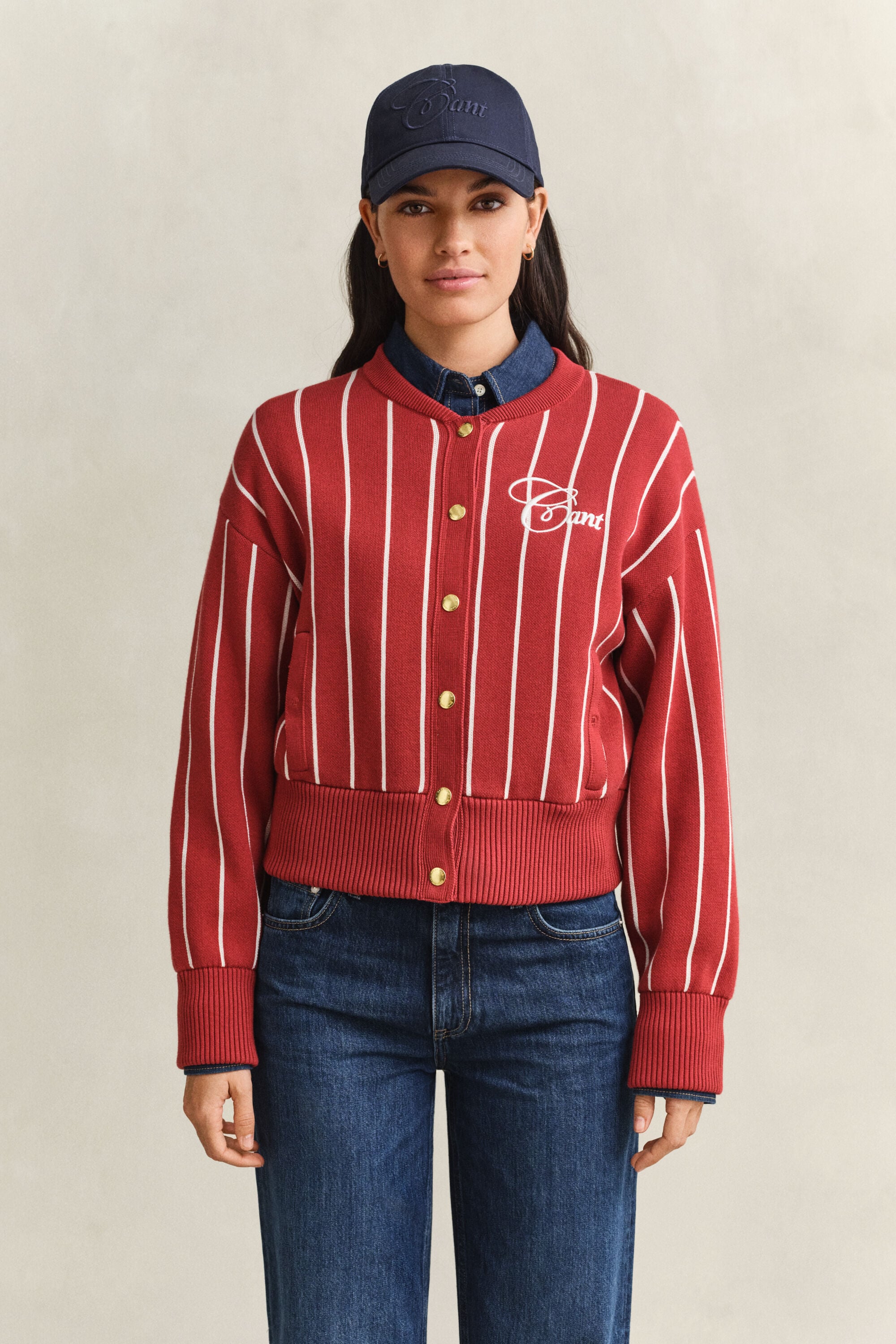 Varsity Jacket in maglia