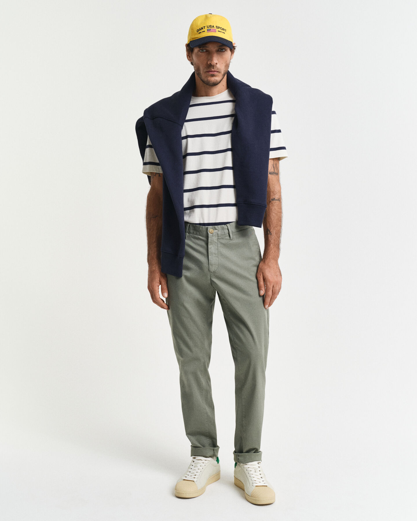 Pantaloni chino Sunfaded slim fit