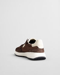 Sneakers Beywin in camoscio e nylon