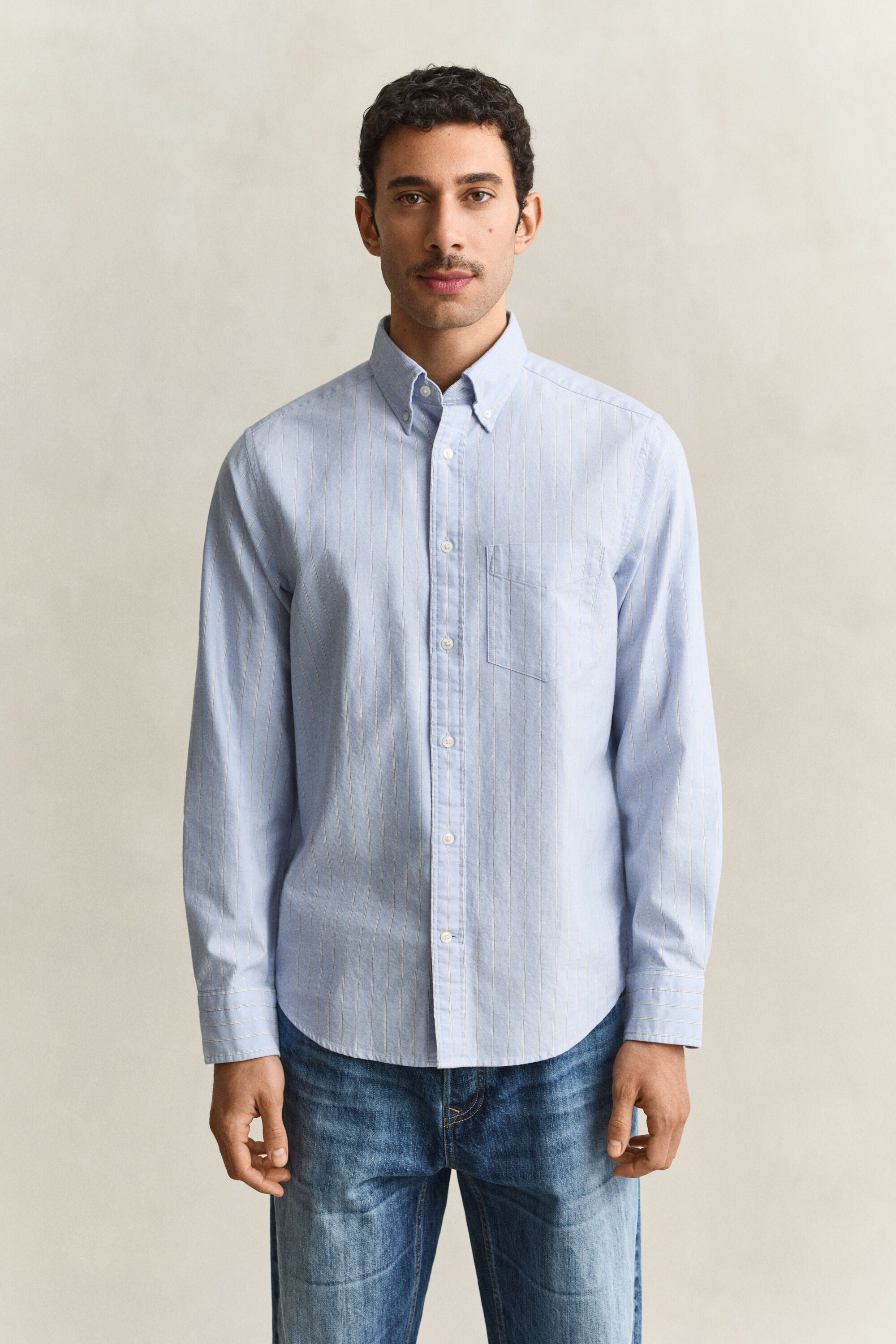 Camicia Oxford Archive a righe