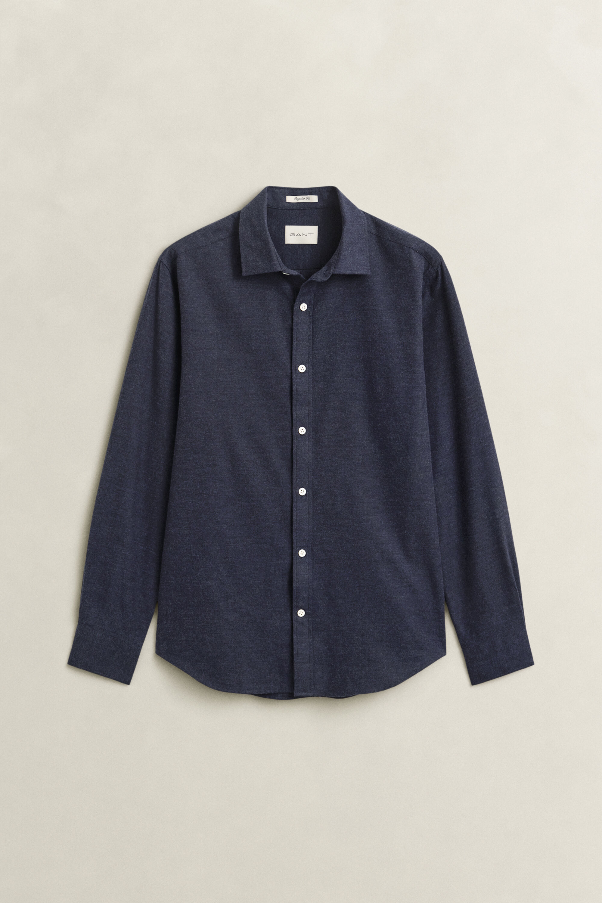 Camicia in flanella mélange