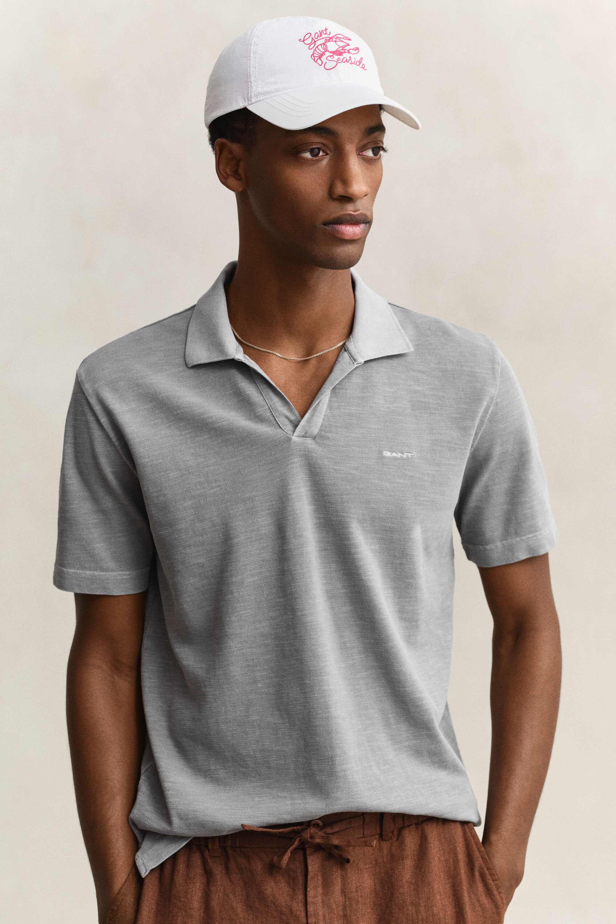 Cappellino effetto stropicciato Graphic