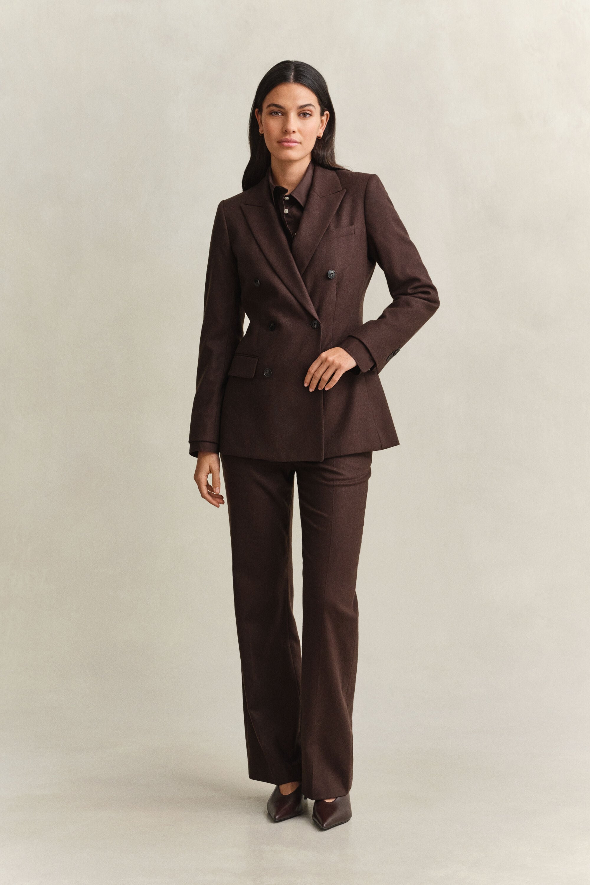 Blazer in flanella