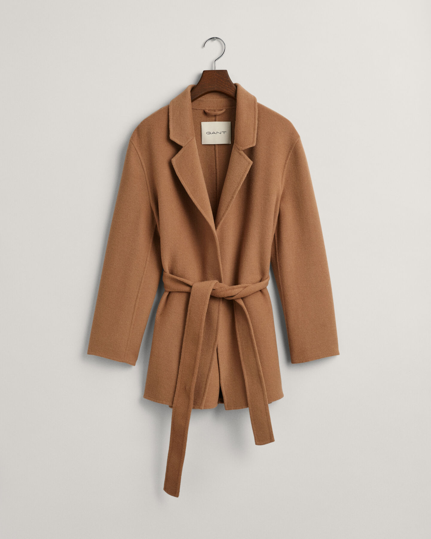 Blazer cucito a mano con cintura