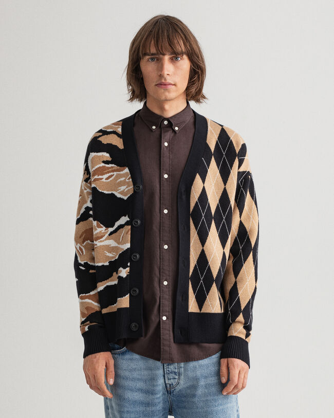 Cardigan Tiger Camo