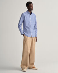 Camicia in broadcloth a quadri percalle regular fit