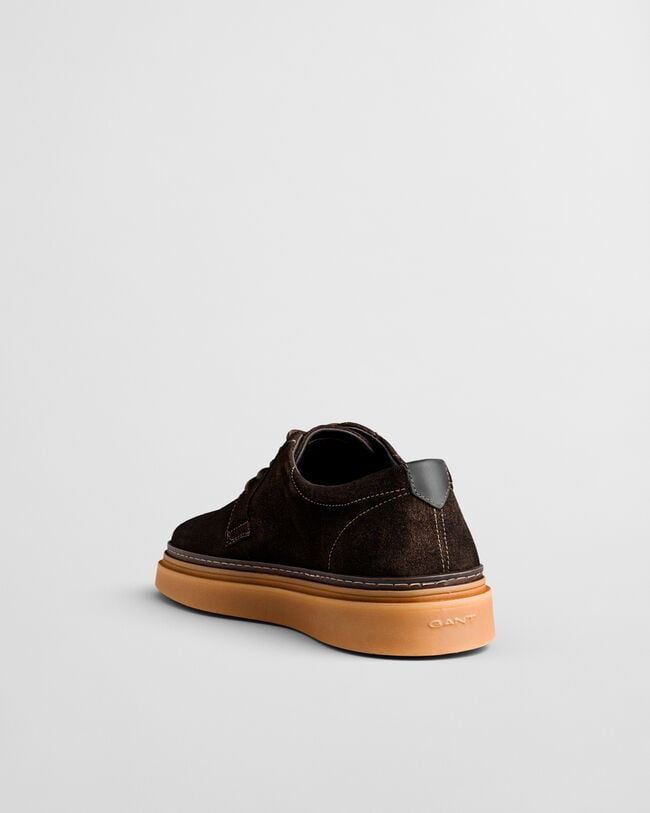 Scarpe Kinzoon basse con lacci in camoscio