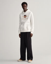 Felpa Archive Shield con cappuccio