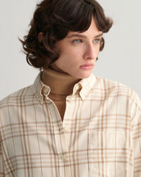 Camicia in flanella a quadri relaxed fit