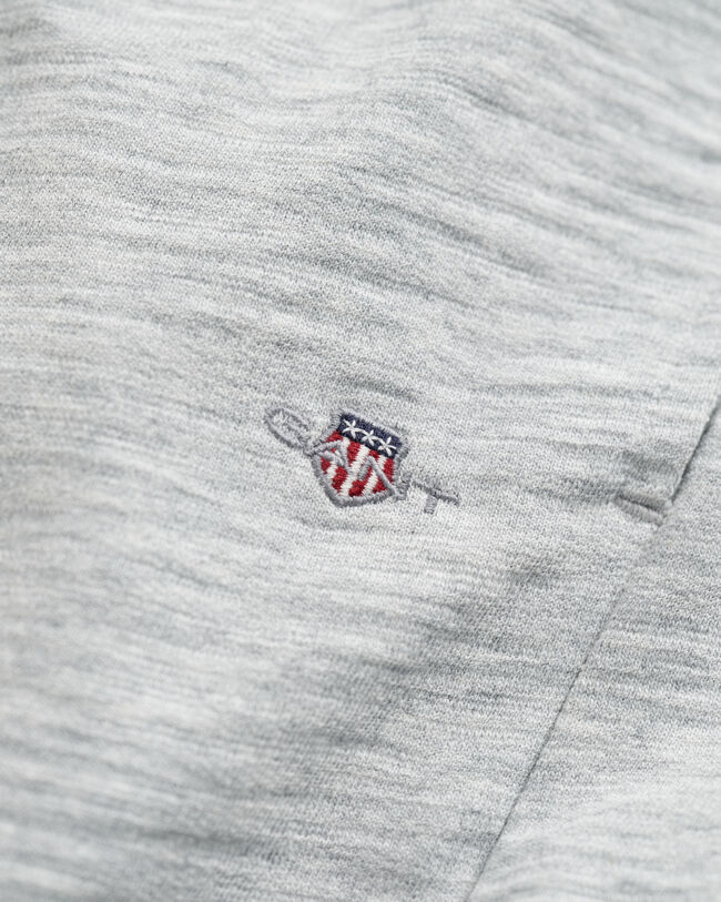 Pantaloncini in cotone fiammato Shield Teens