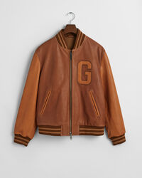 GANT Varsity Jacket in pelle