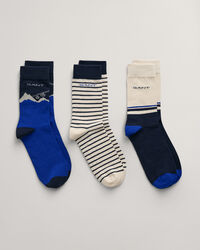 Confezione da 3 di calzini in jacquard Alpine Teens