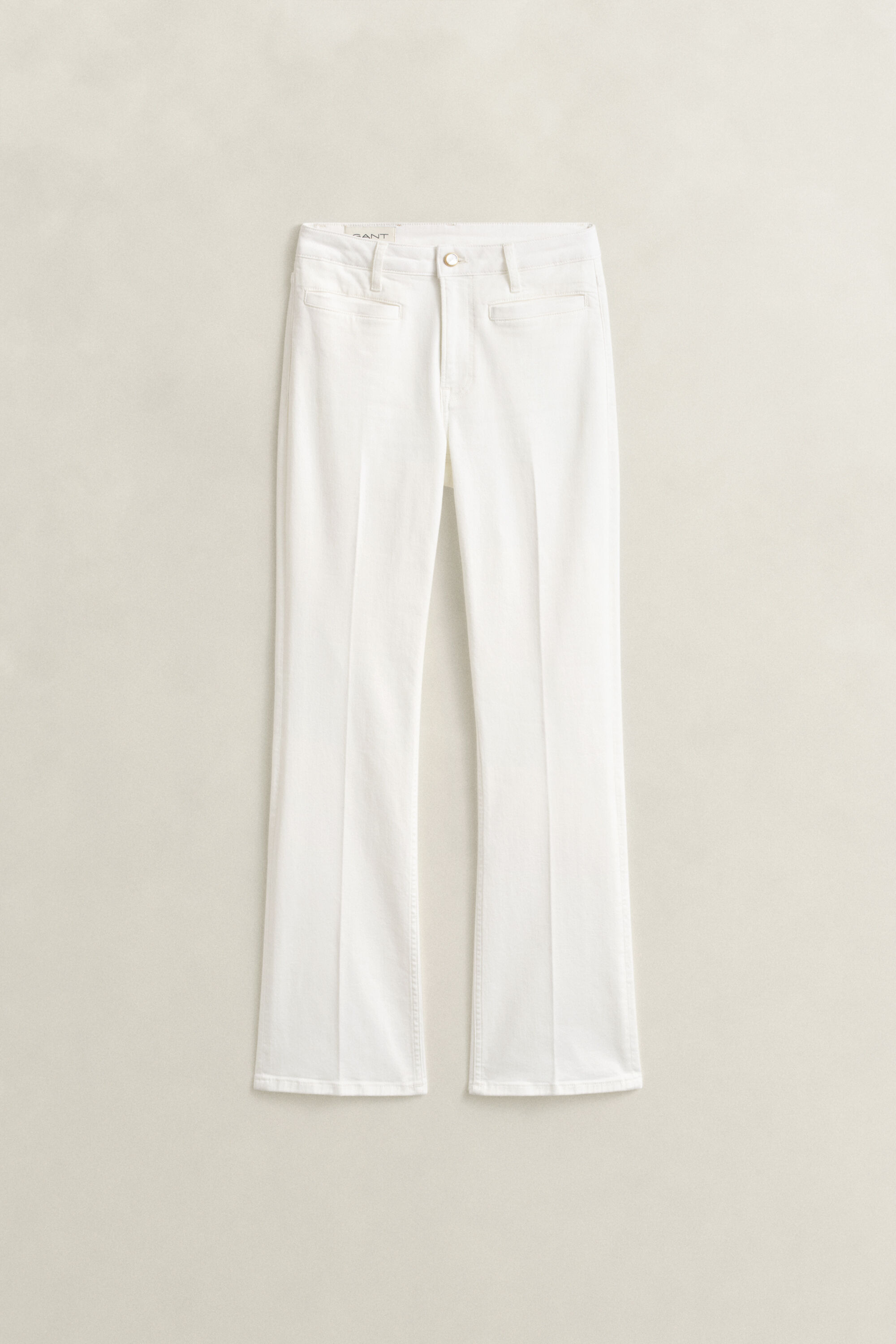 Jeans svasati con motivo Monogram