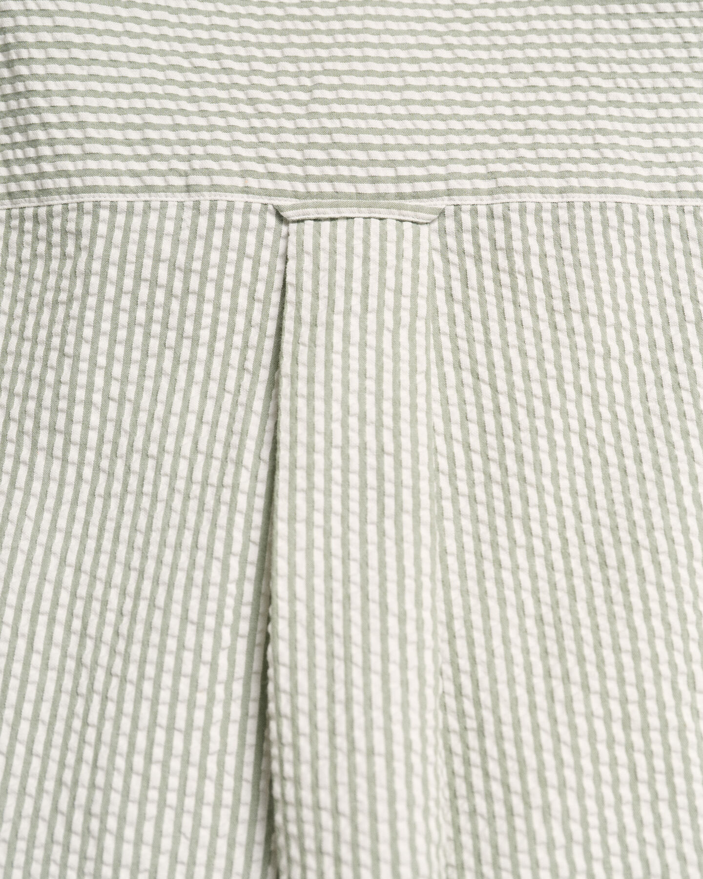 Camicia a maniche corte in seersucker regular fit