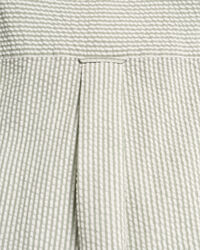 Camicia a maniche corte in seersucker regular fit