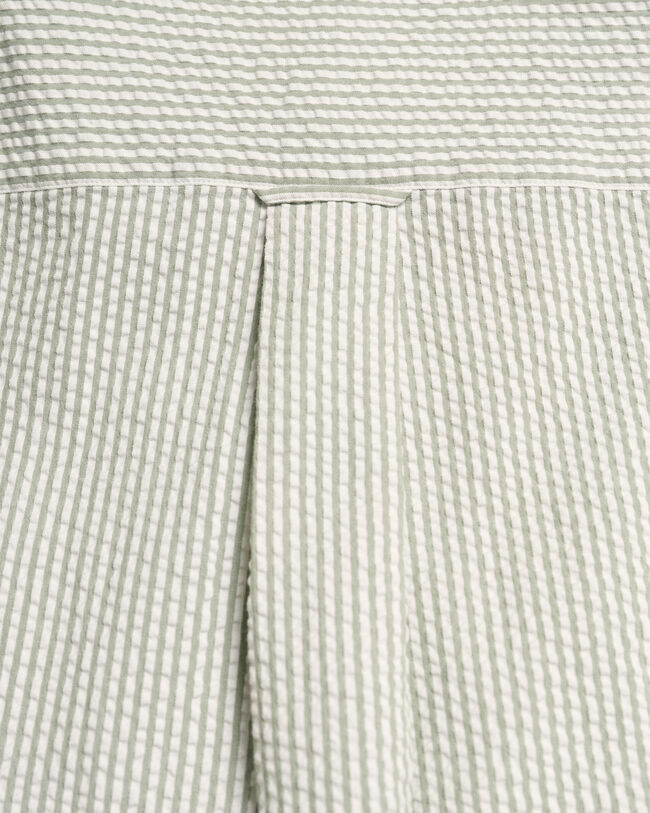 Camicia a maniche corte in seersucker regular fit