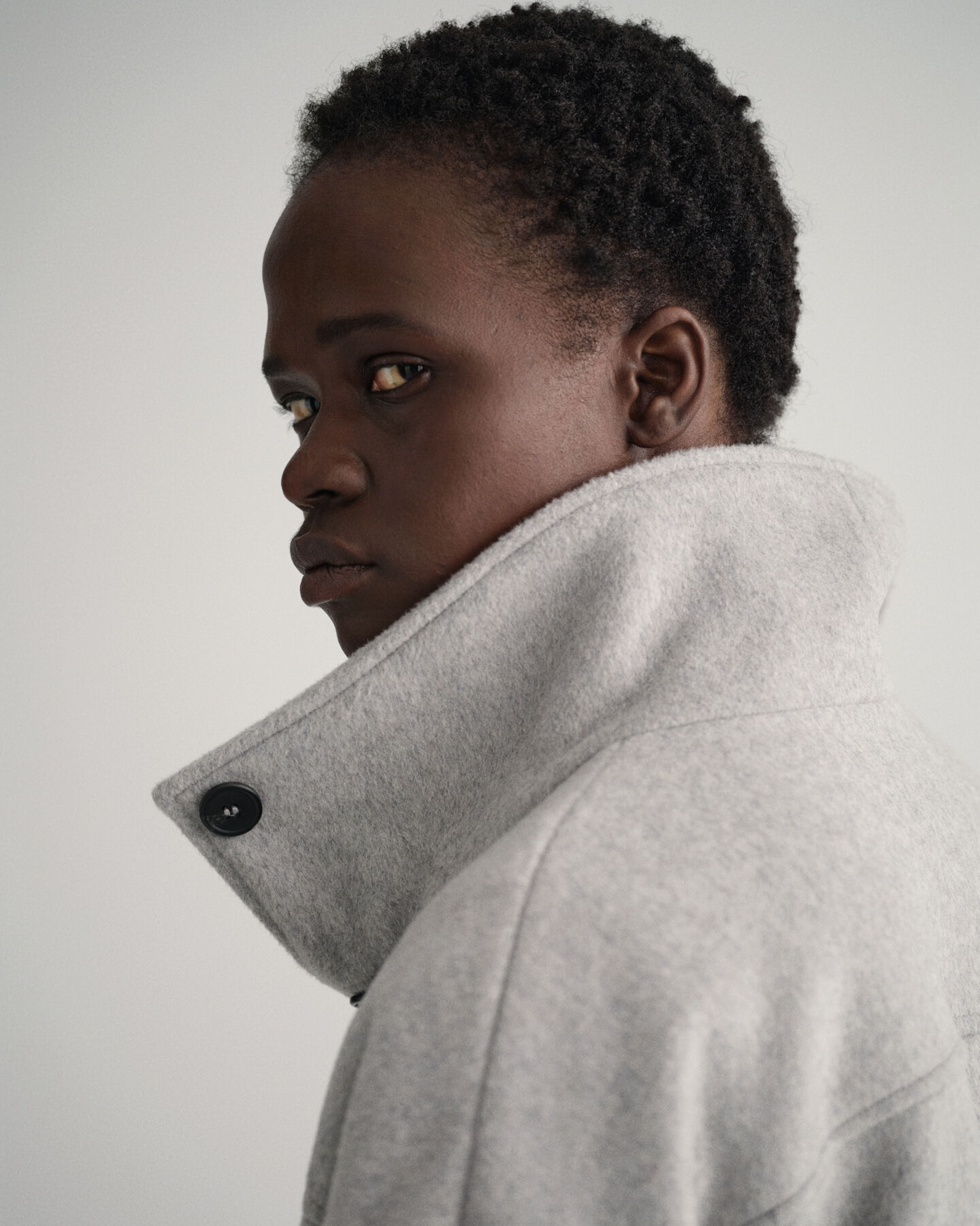 Giacca corta in misto lana