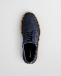 Scarpe Kinzoon basse con lacci in camoscio