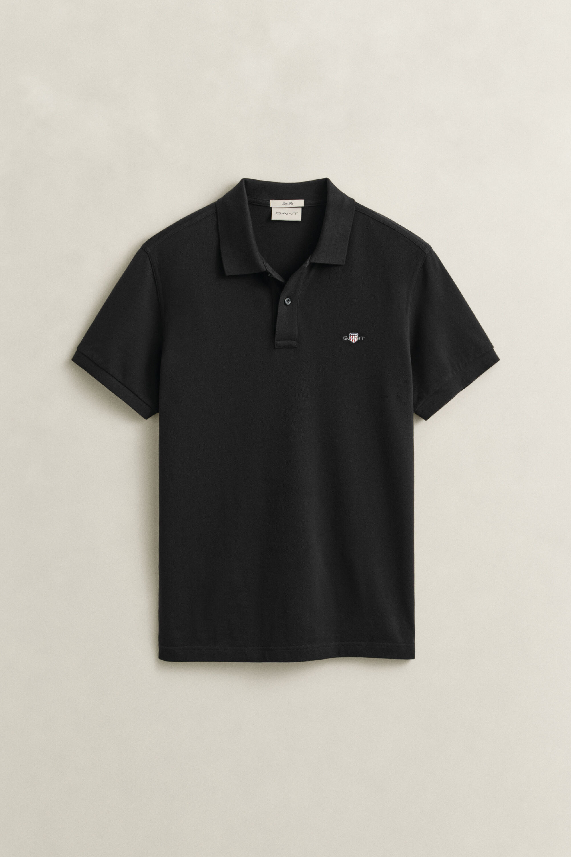 Polo Shield in piqué slim fit