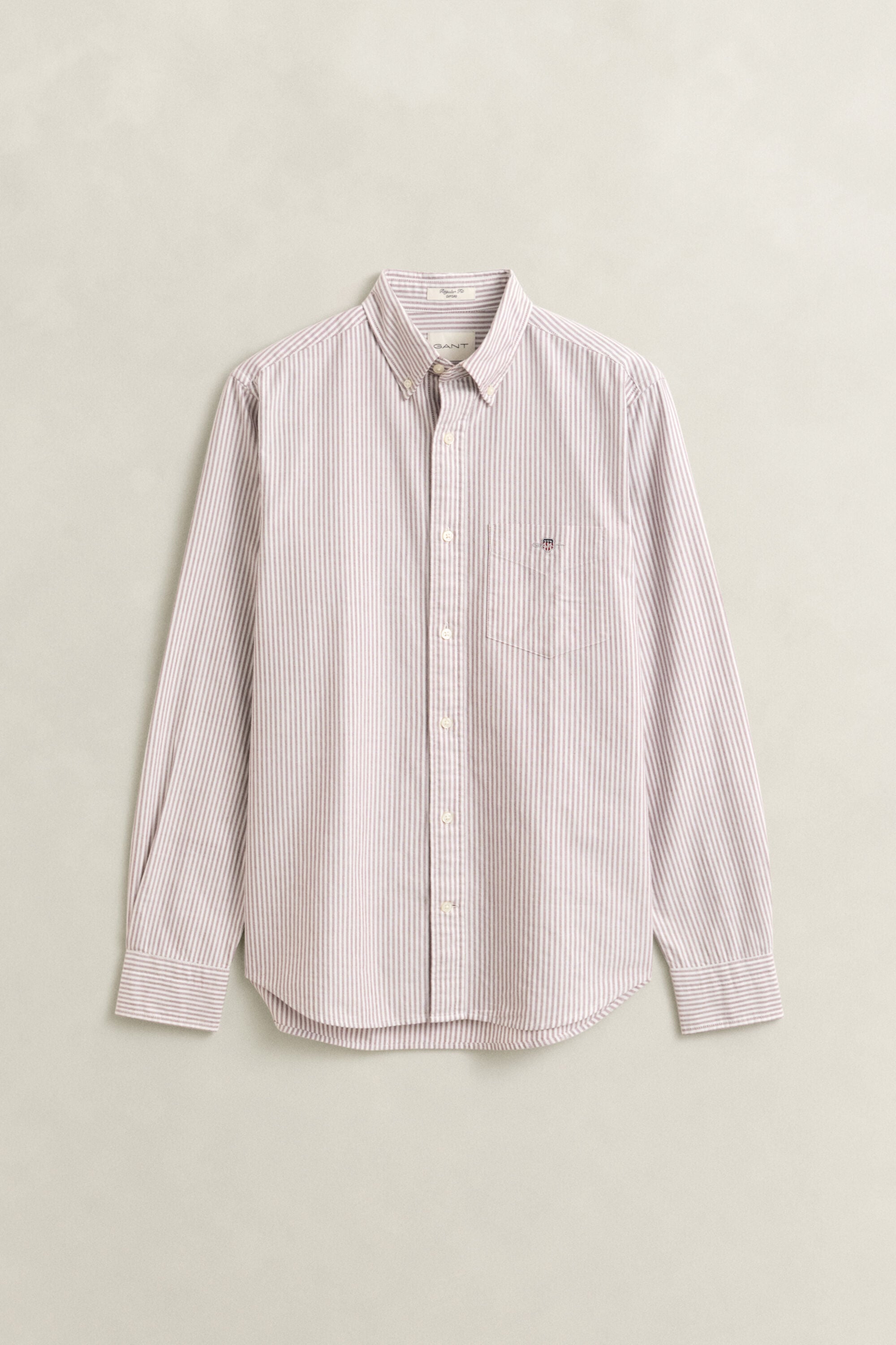 Camicia Oxford classica a righe Banker