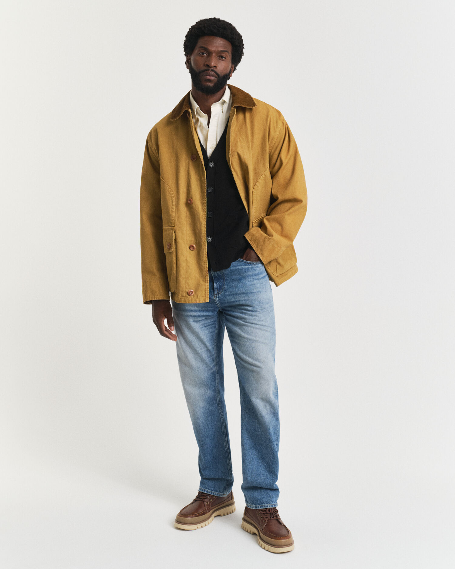 Cardigan casual in cotone