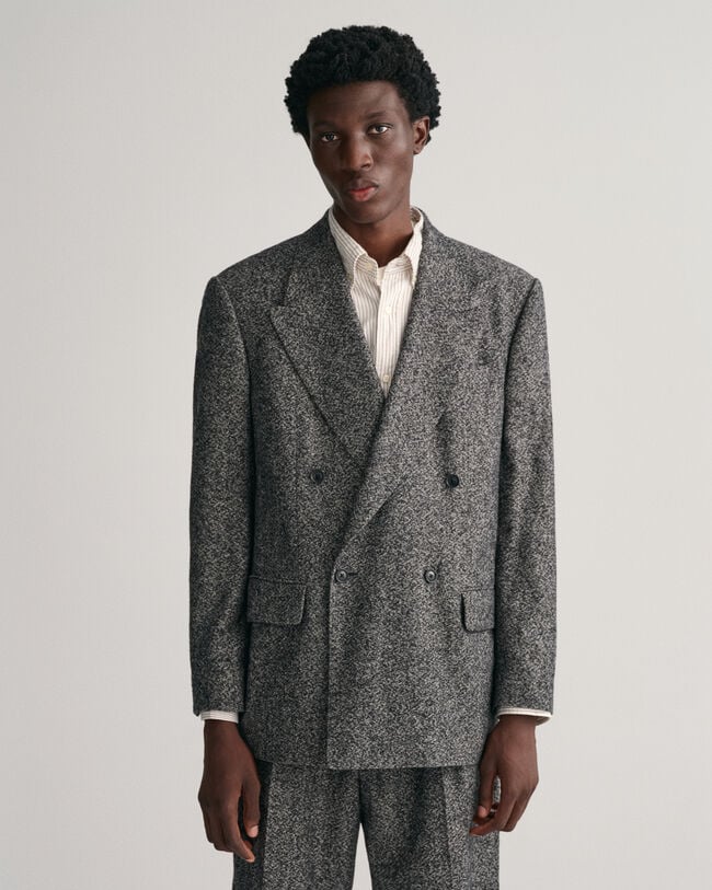 Blazer in tweed oversize