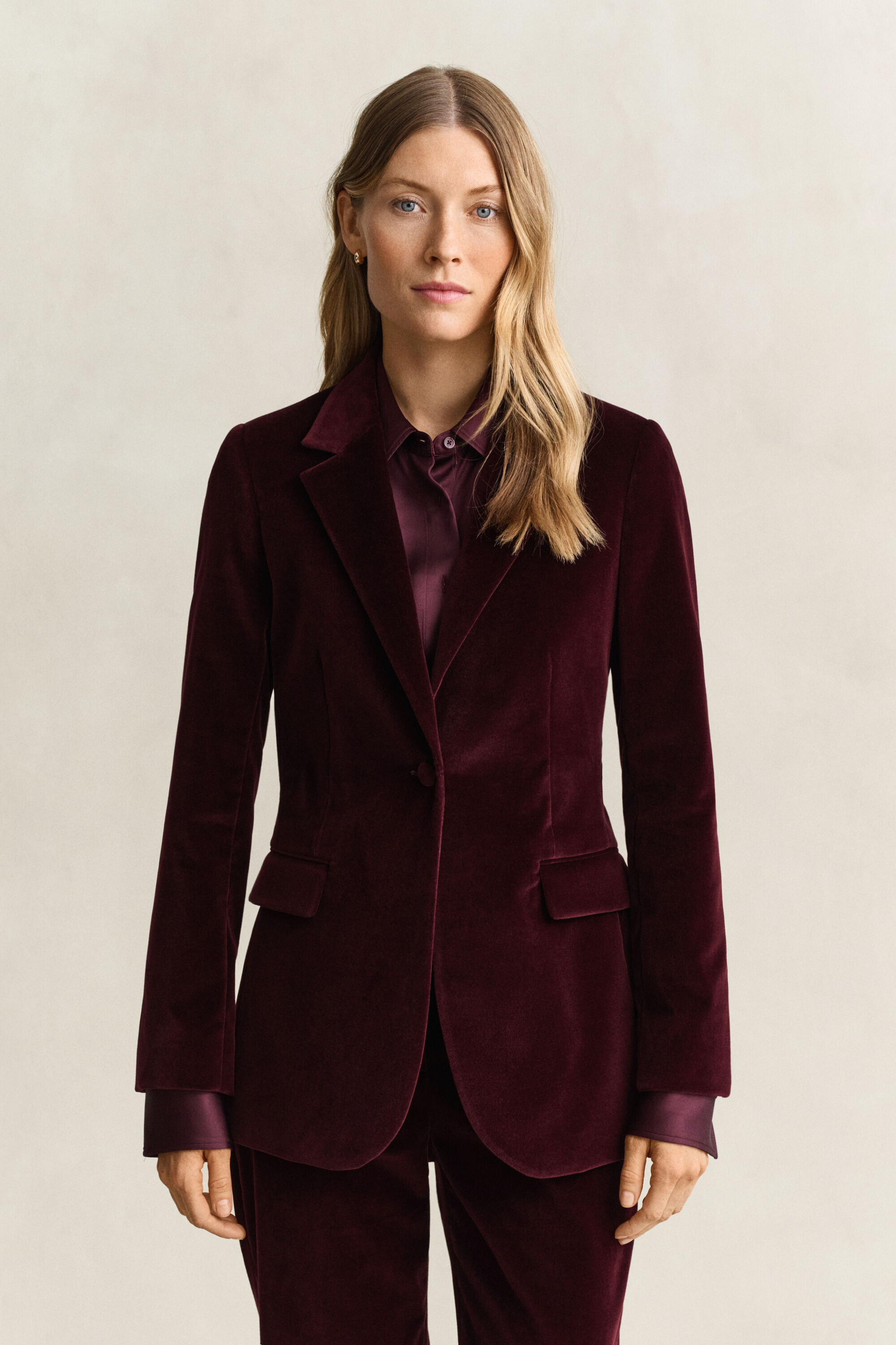 Blazer in velluto