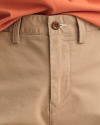 Pantaloncini chino Hallden in twill slim fit