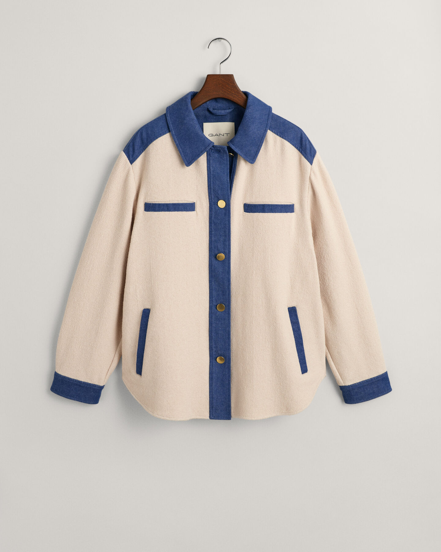 Camicia giacca testurizzata