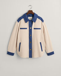 Camicia giacca testurizzata