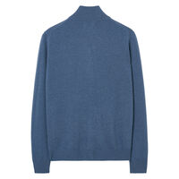 Cardigan con zip in lana d&rsquo;agnello extrafine