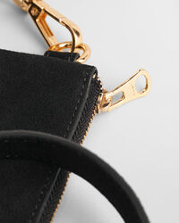 Borsa a tracolla in camoscio