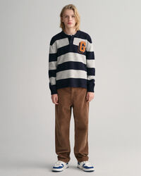 Pantaloni in velluto a coste con vestibilit&agrave; ampia Teen Boys