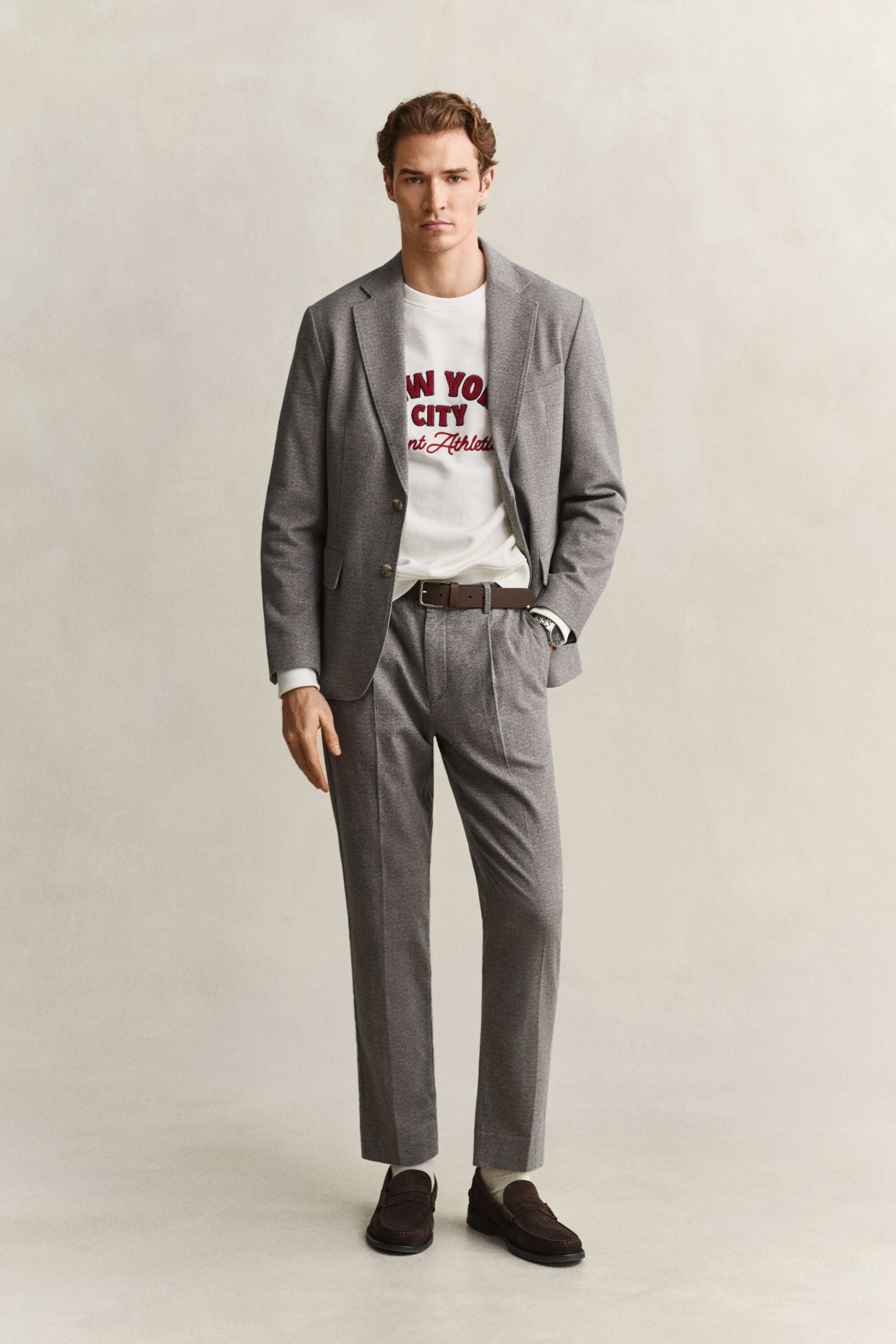 Blazer in flanella