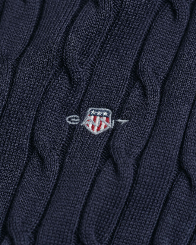 Abito a trecce in cotone elasticizzato Teen Girls