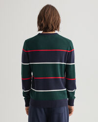 Maglia Banner Shield girocollo a righe