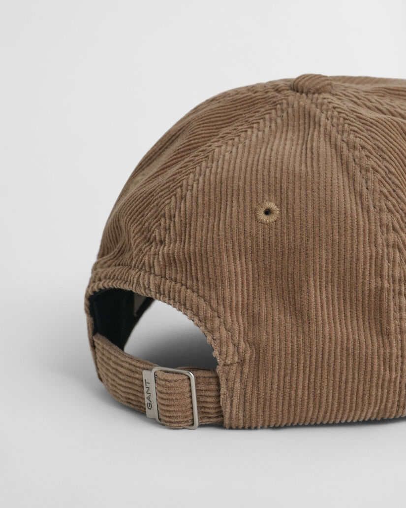 Cappellino in velluto a coste Shield
