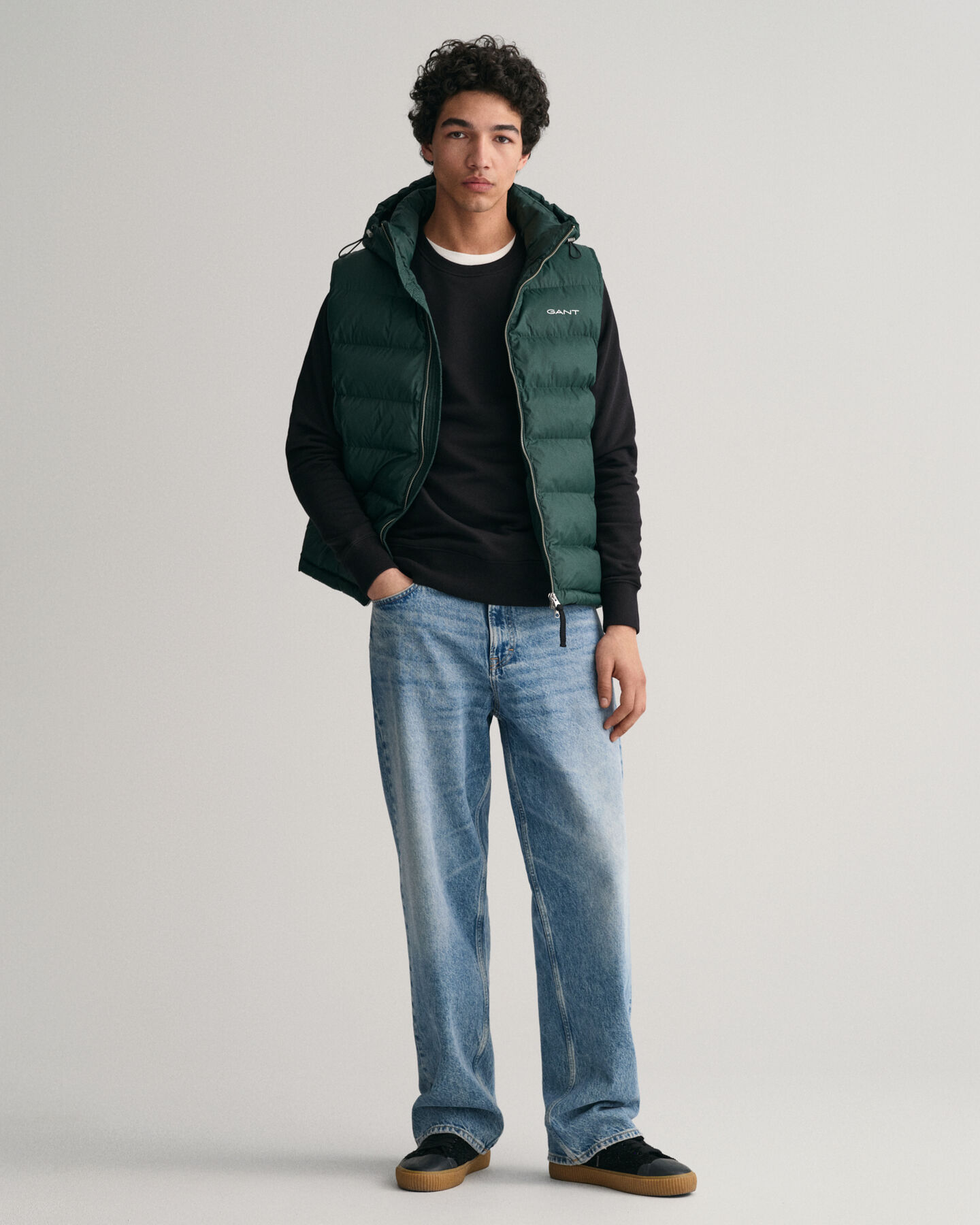 Piumino smanicato Active Cloud