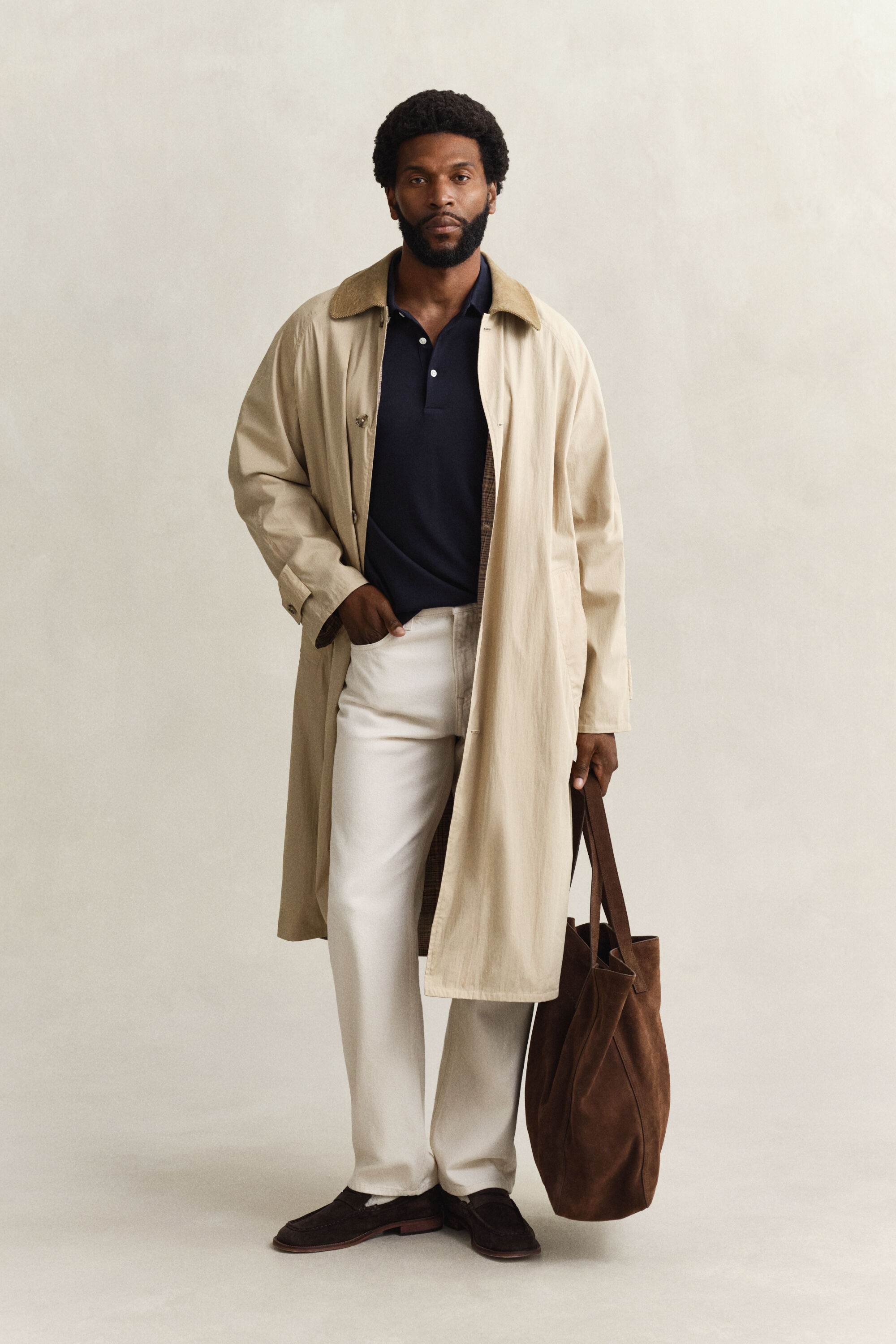 Polo maniche lunghe in cotone Pima