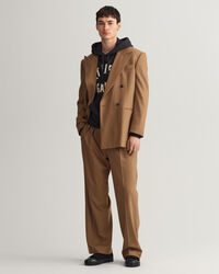 Blazer da abito in flanella oversize