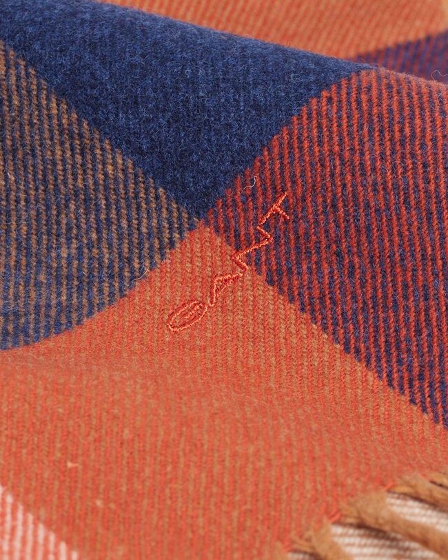 Sciarpa a quadri multicolore