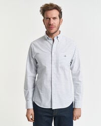 Camicia Oxford tattersall classica regular fit