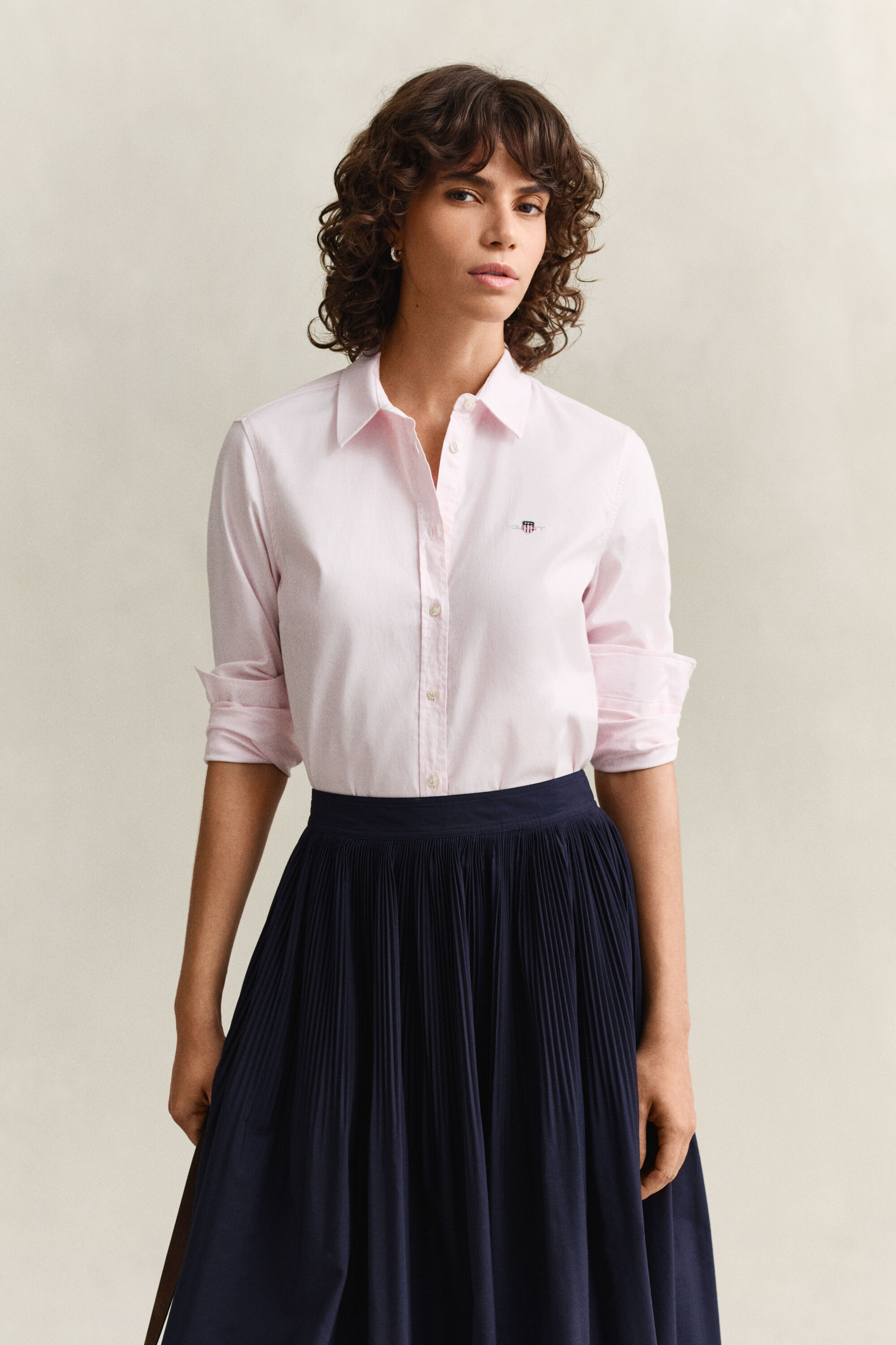 Camicia Oxford elasticizzata