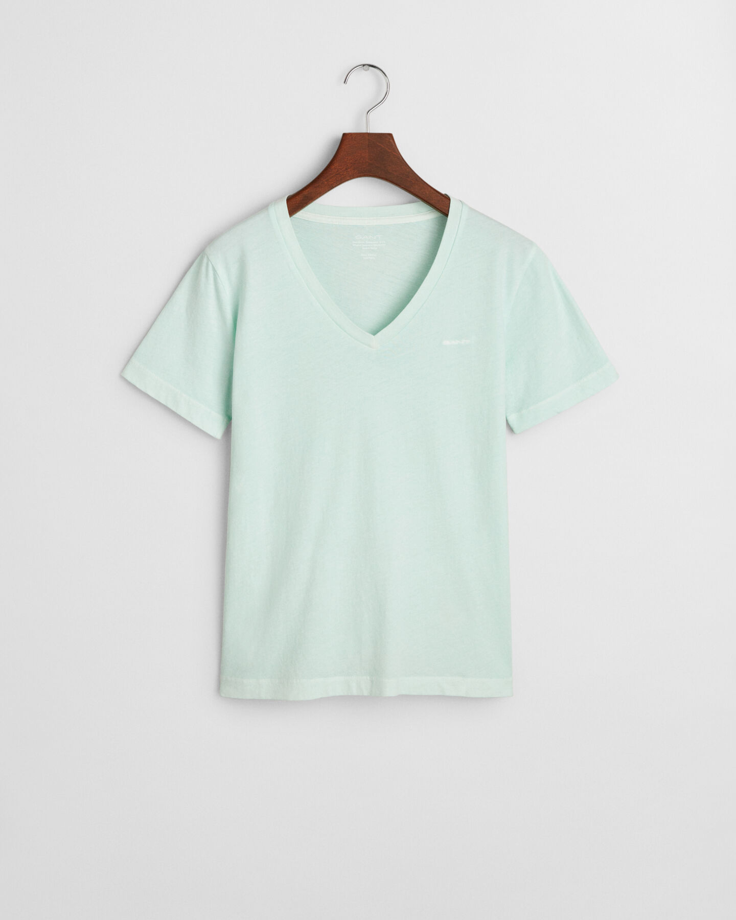 T-shirt Sunfaded con scollo a V