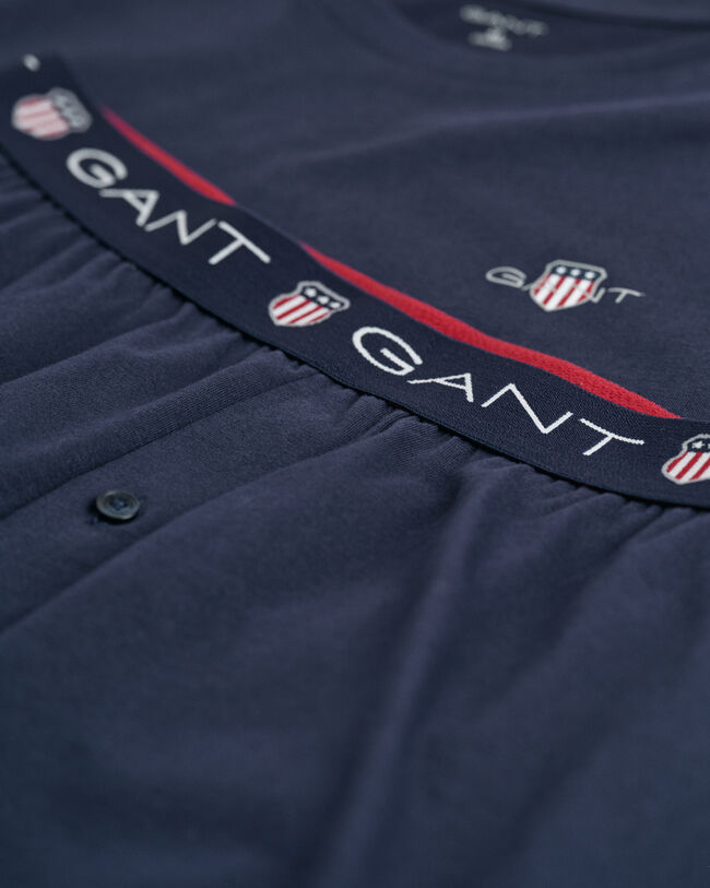 Pigiama con t-shirt e pantaloncini