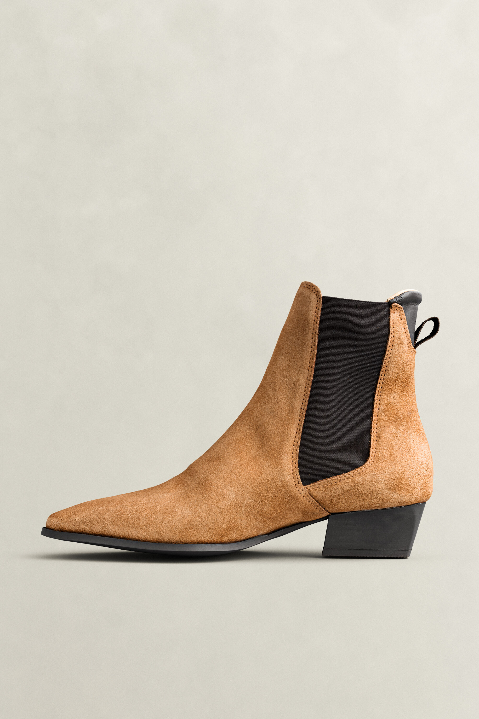 Stivaletti Bassotte in stile Chelsea in camoscio