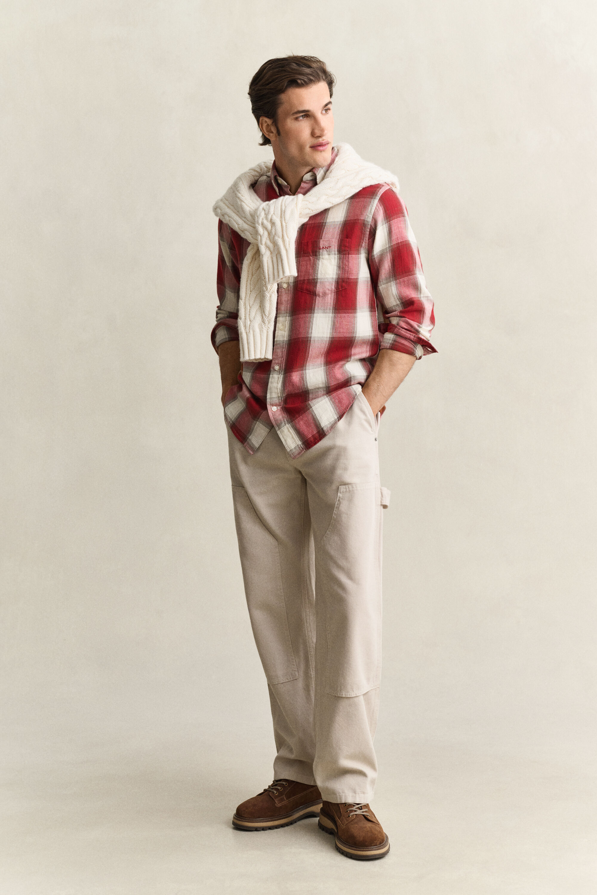 Camicia in flanella a quadri Windblown