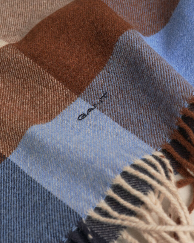 Sciarpa a quadri multicolore