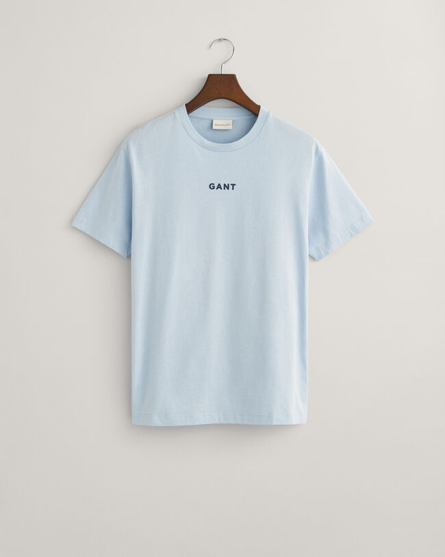 T-shirt GANT Logo piccolo a contrasto